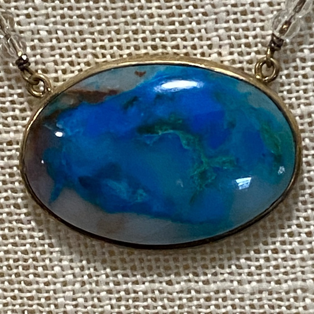 Bahgsu Jewels Peruvian Opal Necklace